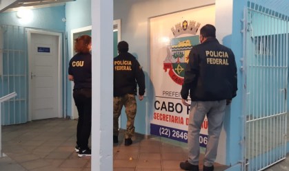 PF cumpre 30 mandados contra desvio de R$ 7 milhões na saúde de Cabo Frio, no RJ