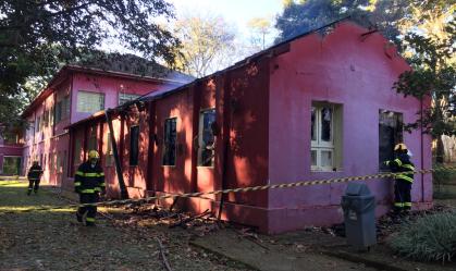 Incêndio atinge Museu de História Natural da UFMG