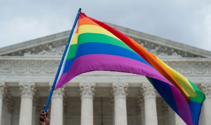 Bandeira LGBT - Suprema Corte Estados Unidos