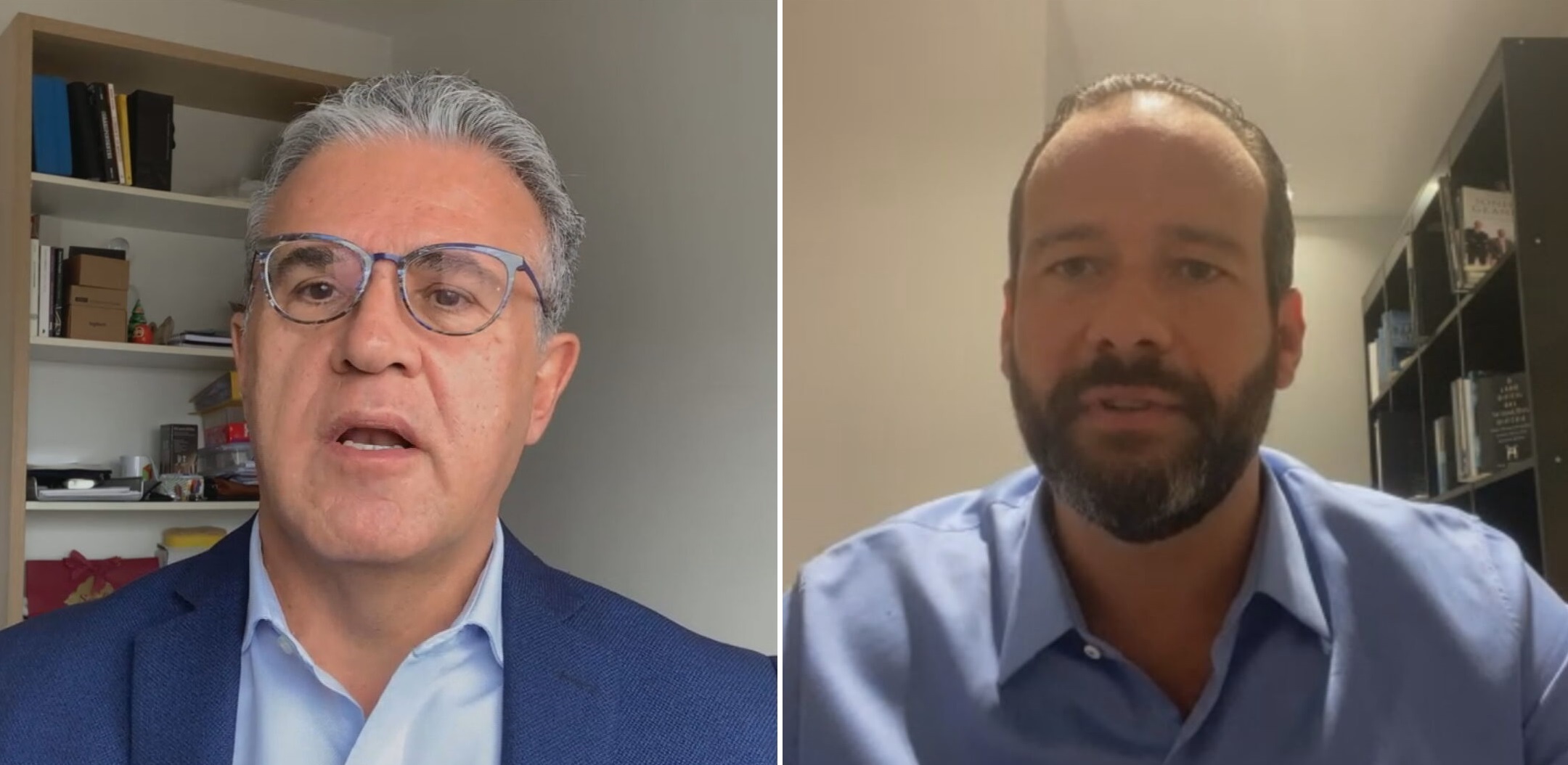 Luiz Carlos Moraes, presidente da Anfavea, e Cristiano Melles, presidente da ANR