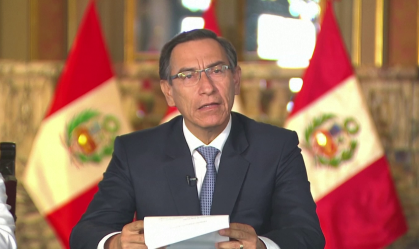Presidente do Peru confirma primeiro caso do novo coronavírus