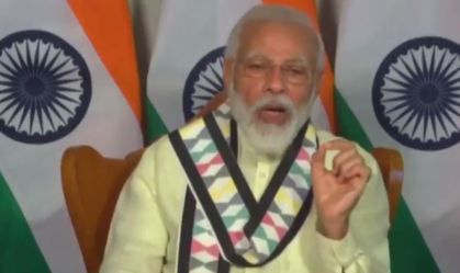 O premiê indiano Narendra Modi