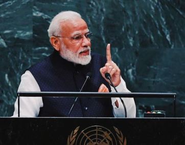 O premiê indiano Narendra Modi