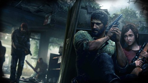 Os personagens Joel e Ellie, do jogo &quot;The Last of Us&quot;