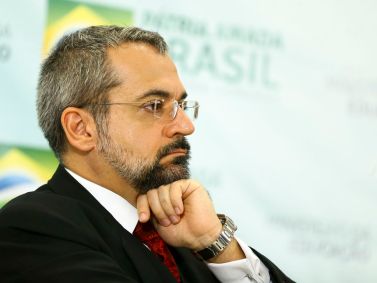 O ex-ministro Abraham Weintraub