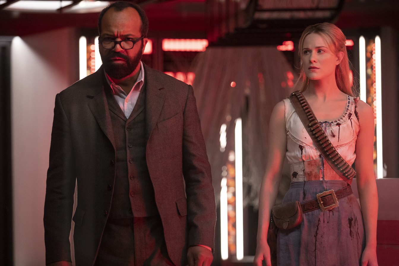 Cena da série Westworld