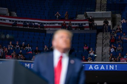 Comício de Donald Trump em Tulsa