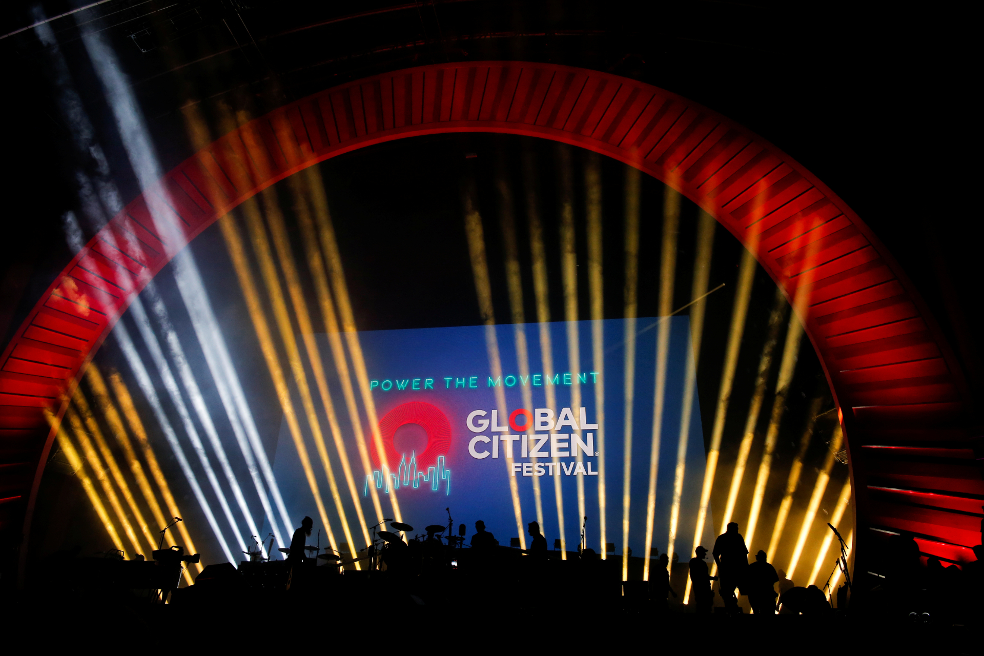 Evento do grupo Global Citizen em 2019