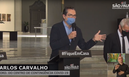São Paulo registra 140 mortes por Covid-19 no fim de semana