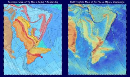 Novos mapas revelam detalhes sobre continente submerso perdido da Nova Zelândia