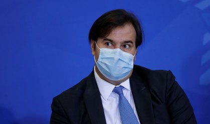 O presidente da Câmara dos Deputados, Rodrigo Maia