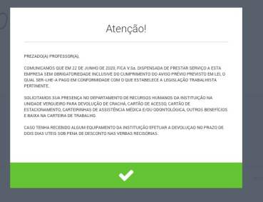 Comunicado Uninove
