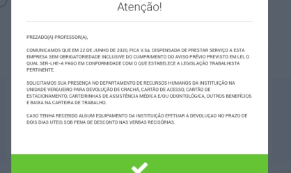 ‘Sensação é de pequenez, de ser só um número’, diz professor demitido da Uninove