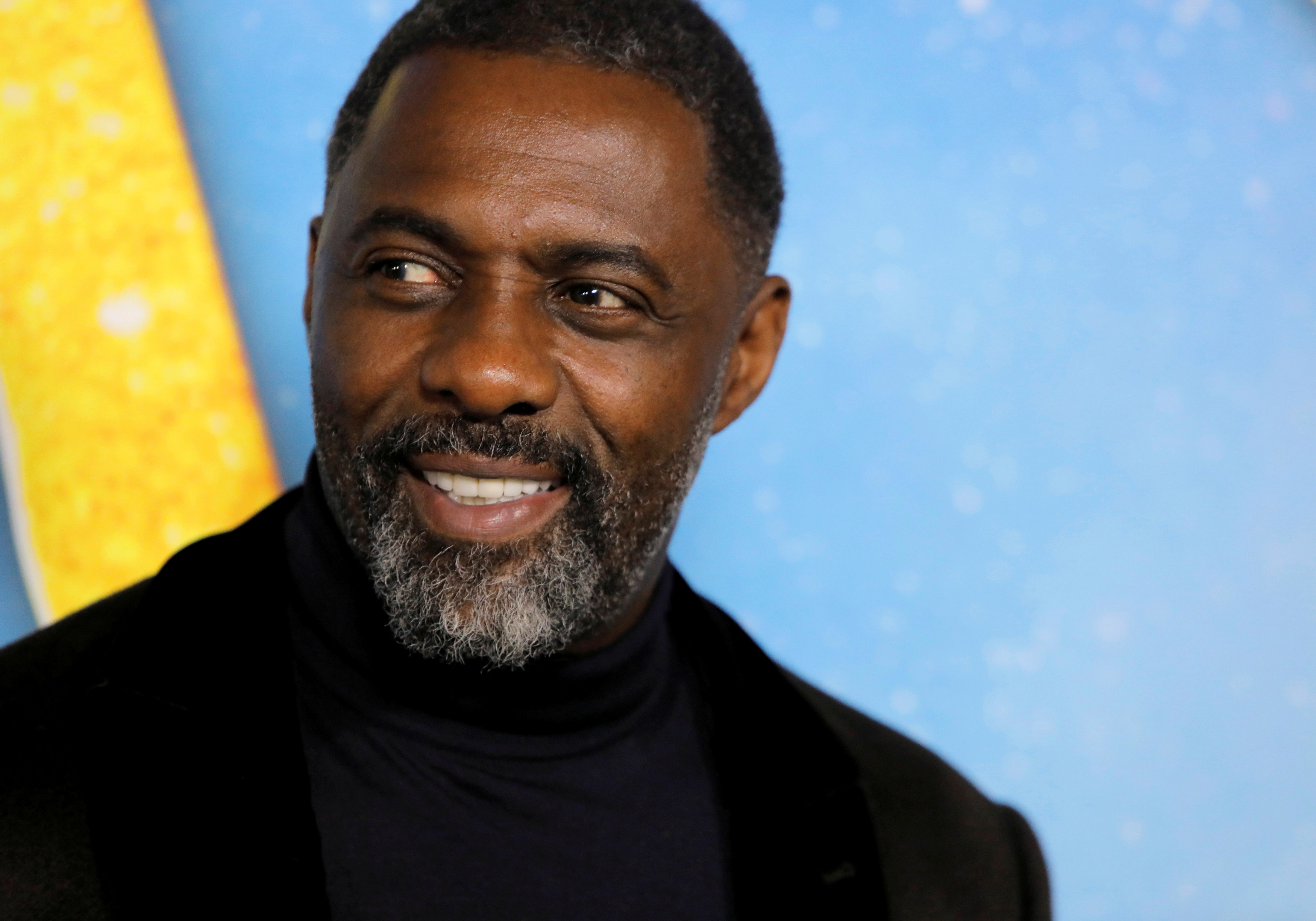 Ator Idris Elba em Nova York