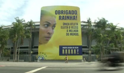 Um ano depois, o emocionante discurso de Marta na Copa do Mundo ainda ressoa