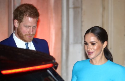 Harry e Meghan participam de evento em Londres 
