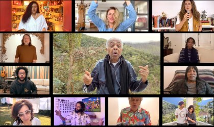 Gilberto Gil comemora 78 anos com live e homenagem em vídeo