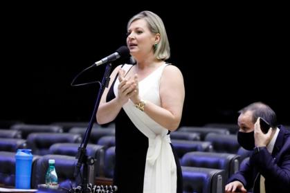 A deputada Joice Hasselmann (PSL-SP)