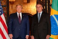 Jair Bolsonaro conversa com Donald Trump sobre eleições