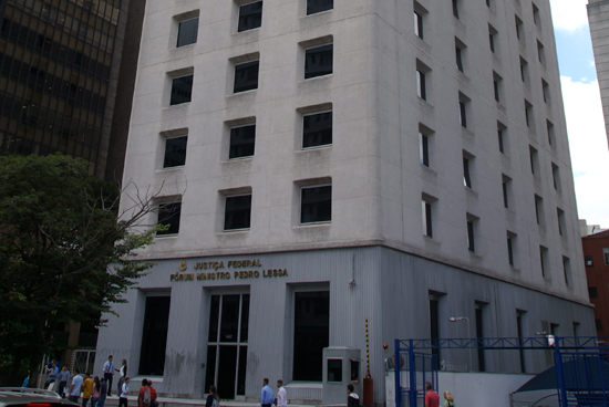 Sede da Justiça Federal em SP