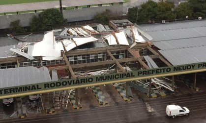 Homem morre soterrado durante temporal no Rio Grande do Sul