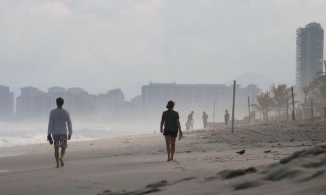 praia Rio de Janeiro; inverno