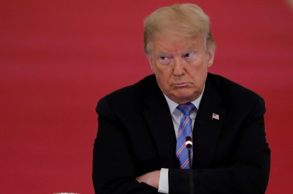 Presidente dos EUA, Donald Trump, na Casa Branca