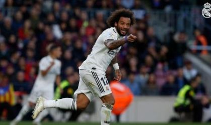 Marcelo, lateral do Real Madrid, apoia movimento negro ao comemorar gol