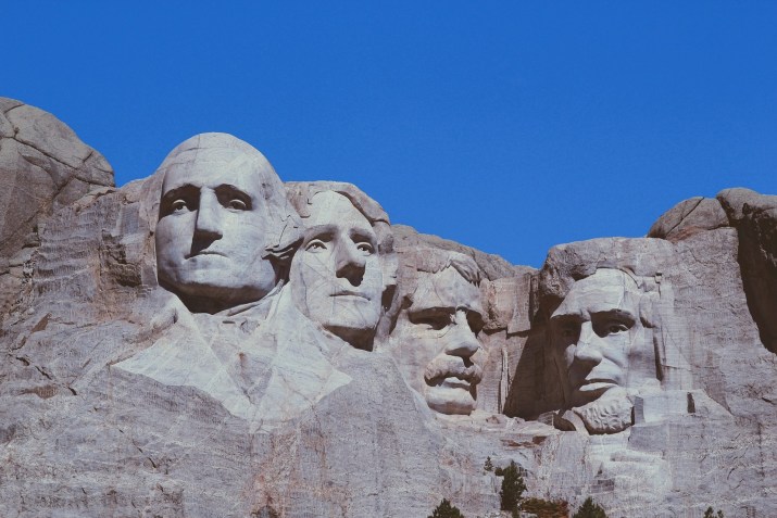 Monte Rushmore, na Dakota do Sul • Foto: Pexels/ Pixabay/ Reprodução