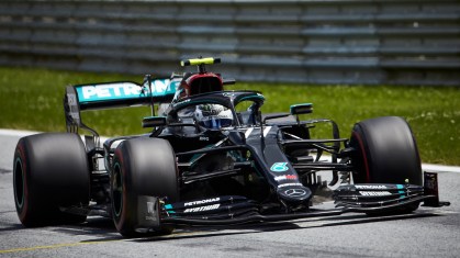 Bottas, da Mercedes, venceu a etapa da Áustria da F1, primeria corrida de 2020
