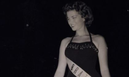Martha Rocha no concurso de Miss Universo, em 1954