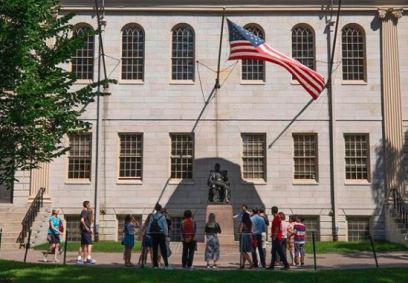 Prédio na Universidade de Harvard
