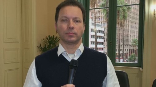 O prefeito de Porto Alegre, Nelson Marchezan Júnior (PSDB), fala à CNN
