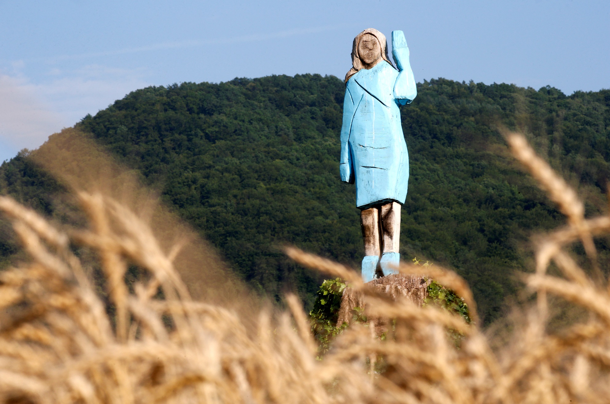 Estátua de Melania Trump
