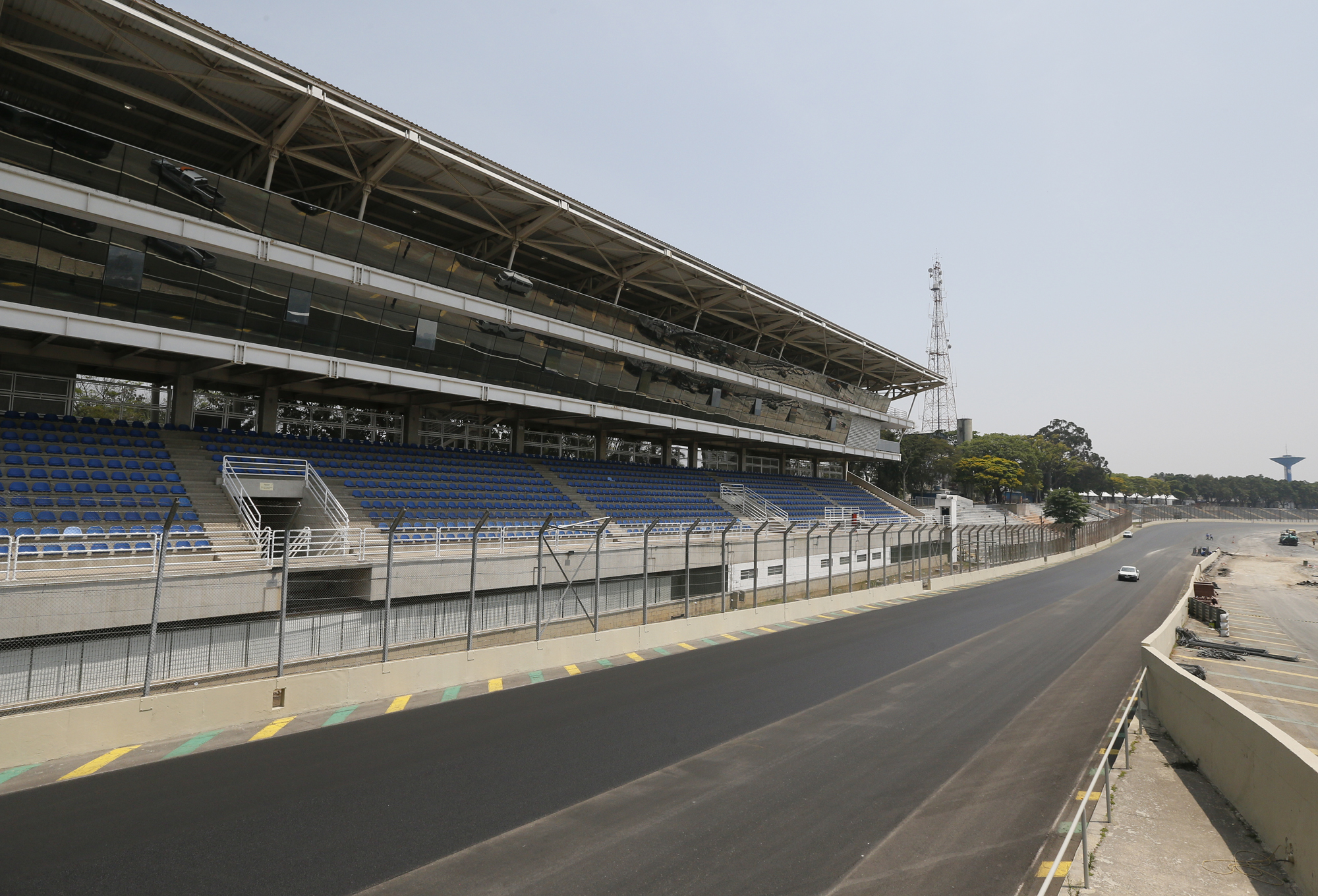 Pista do autódromo de Interlagos, em São Paulo