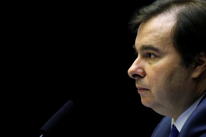 O presidente da Câmara, Rodrigo Maia (DEM-RJ)
