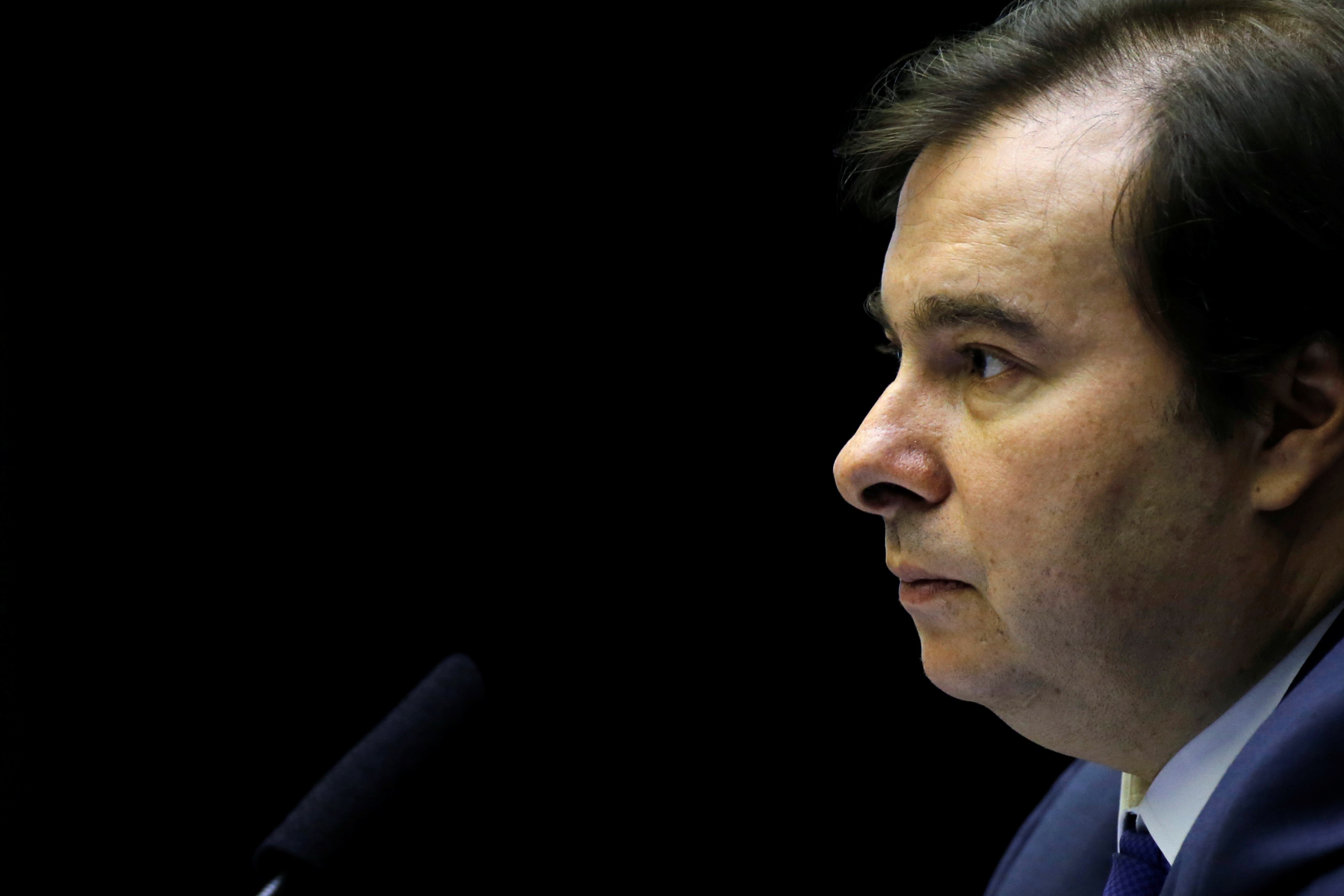 O presidente da Câmara, Rodrigo Maia (DEM-RJ)