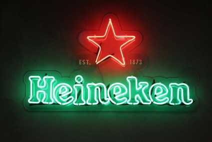 Logo da cervejaria Heineken