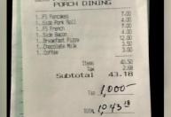 EUA: Cliente de restaurante deixa gorjeta de US$ 1 mil para ajudar funcionários