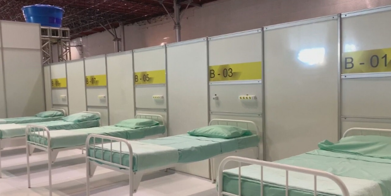 Belo Horizonte inaugura hospital de campanha no Expominas