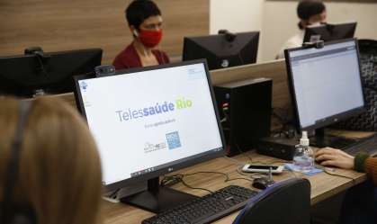 Rio lança serviço de telessaúde, com consultas feitas por videoconferência