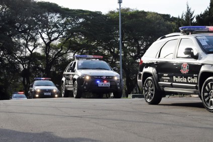 Viaturas da Polícia Civil de São Paulo