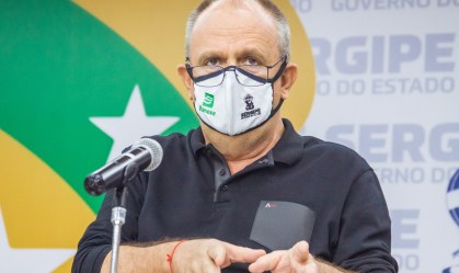 Governador de Sergipe, Belivaldo Chagas é diagnosticado com Covid-19