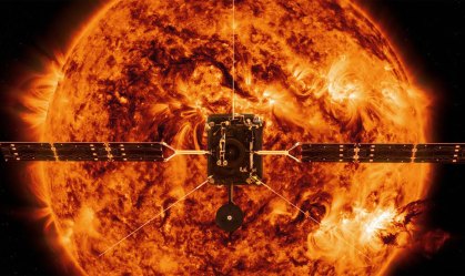 Foto mais próxima já tirada do Sol mostra 'fogueiras' perto da superfície