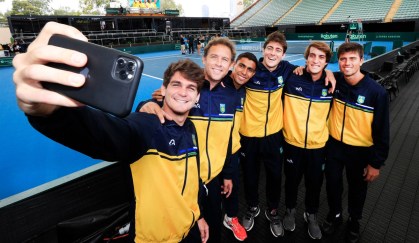 Equipe brasileira na Copa Davis 2020