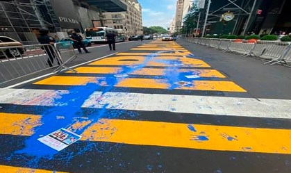 Mural do Black Lives Matter em Nova York é vandalizado 3 vezes na mesma semana