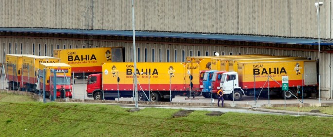Centro de distribuição das Casas Bahia, da Via Varejo, em Jundiaí (SP)