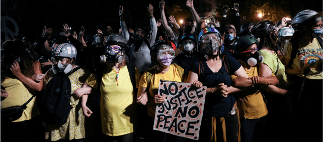 Protesto em Portland
