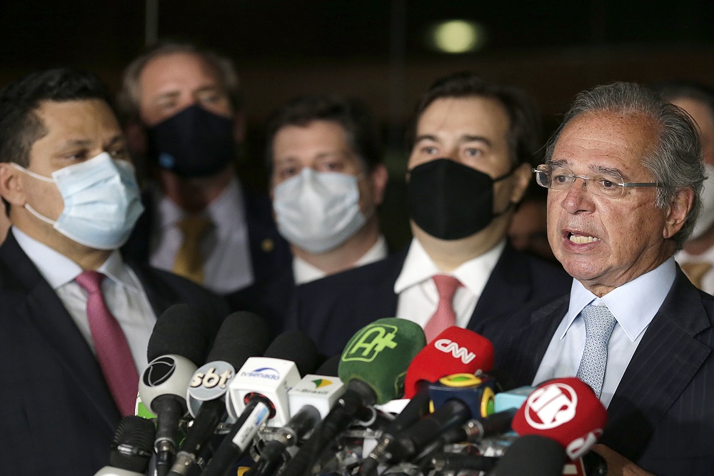 Guedes Maia Alcolumbre Reforma Tributária