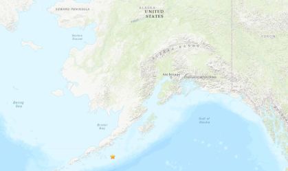 Terremoto de 7,8 graus de magnitude atinge a costa do Alasca